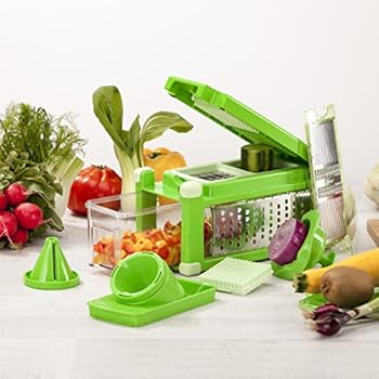 Genius Nicer Dicer Magic Cube with Nicer Twist | 38 Pieces | Cut